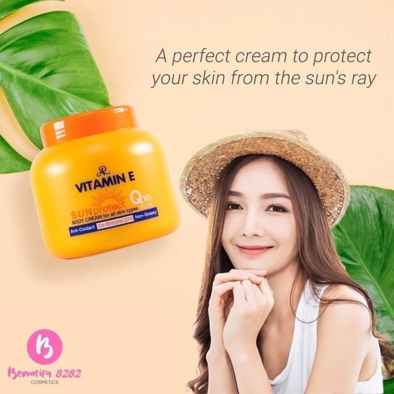 vitamin e sun protect q10 for face