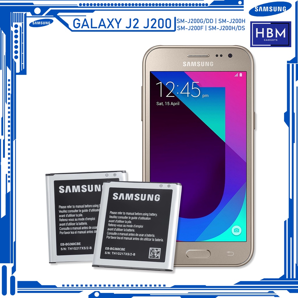 Original Samsung Galaxy J2 Battery J2 15 16 Core Prime Model Eb Bg360cbe 00mah Original 359