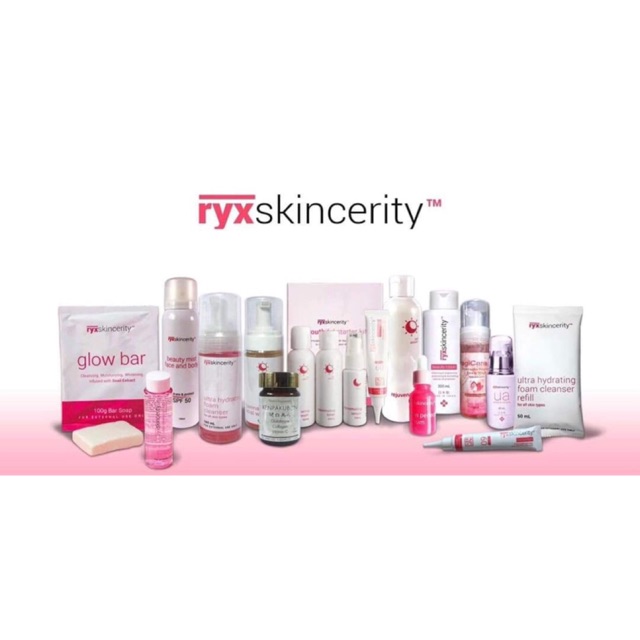 RYX SKINCERITY PRODUCT (ONHAND AND ORIG) | Shopee Philippines