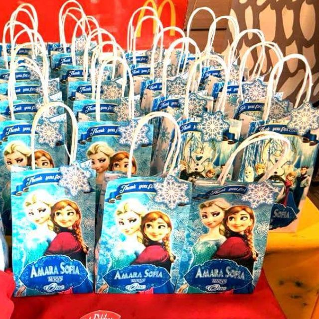 frozen party bag fillers
