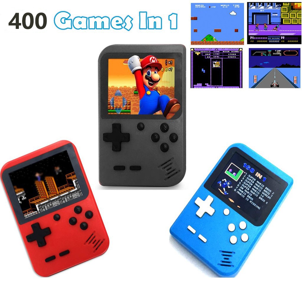 High Quality 400-in-1mini Handheld Gameboy Game Console Emulator Built 