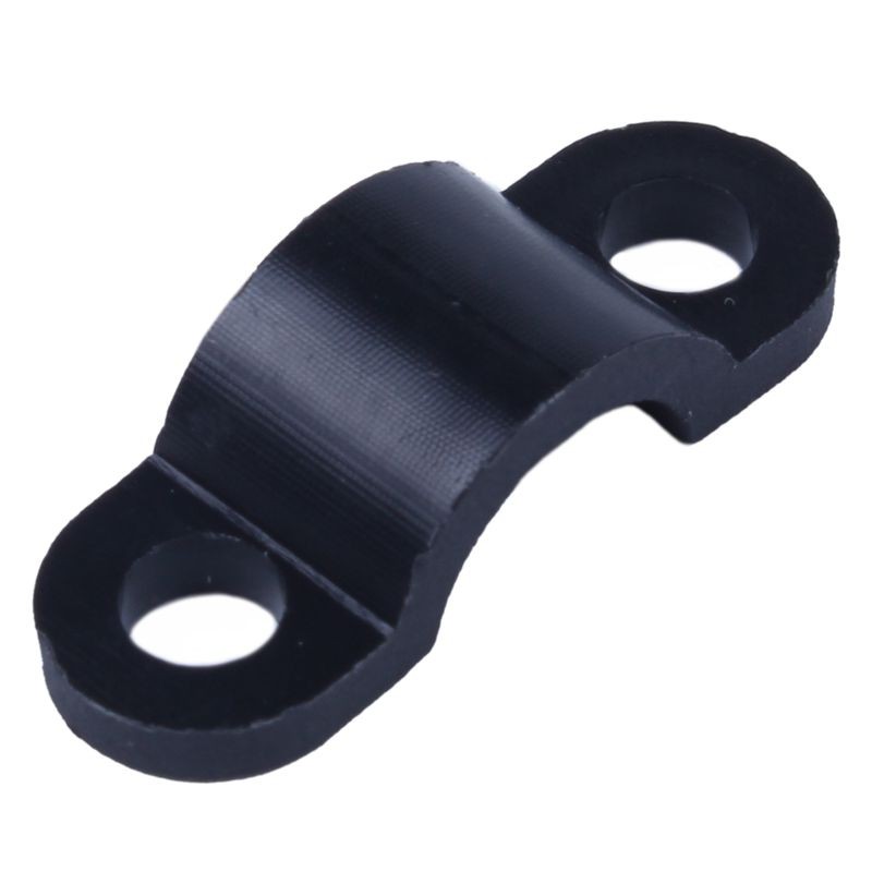 70Pcs Screws Mounted Arched Cable Clamp Clip 21 x 7mm for 3mm Wire