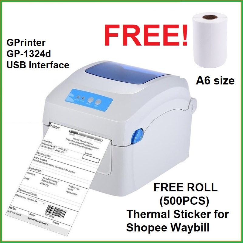 SulitDeal GPrinter GP1324D Direct Thermal Printer Barcode Shipping