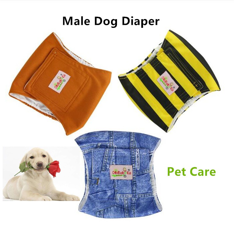 reusable male dog diapers