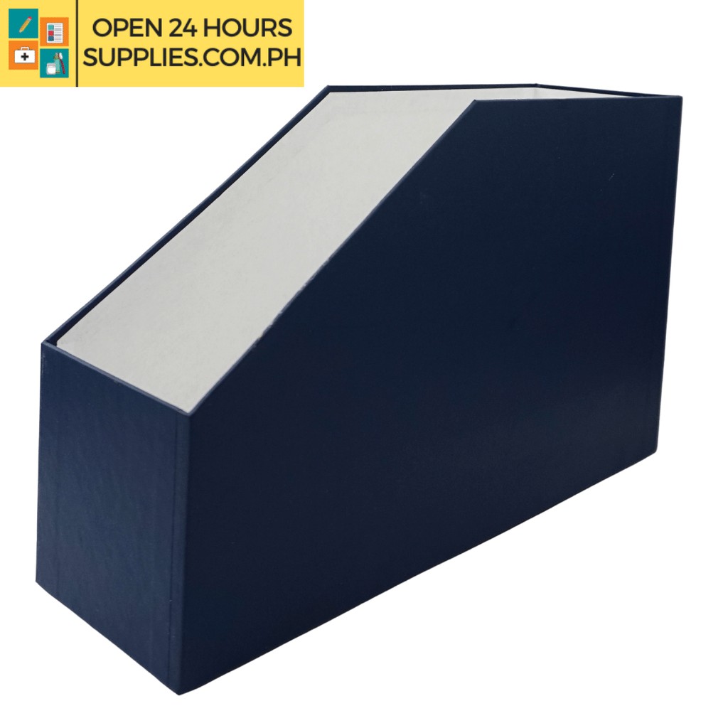 Stand File Box - Color Blue, Black, Red, Green - Durable, Thick, and ...