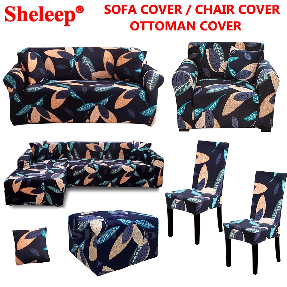 Sofa Cover Set Stretchable 1/2/3/4 Seater Sofa Slipcover Single Love Seat Plus Sizes Sofa