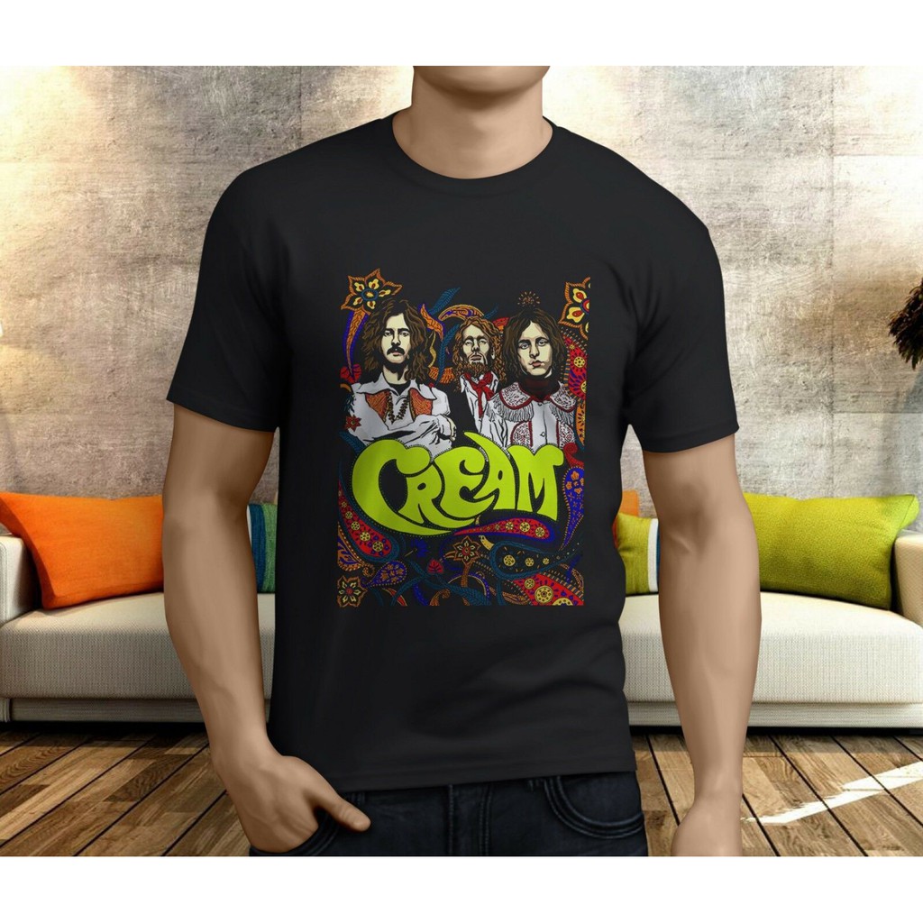 cream rock band t shirt