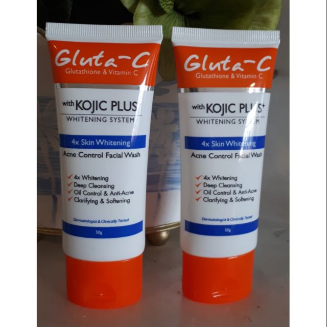 gluta c facial wash