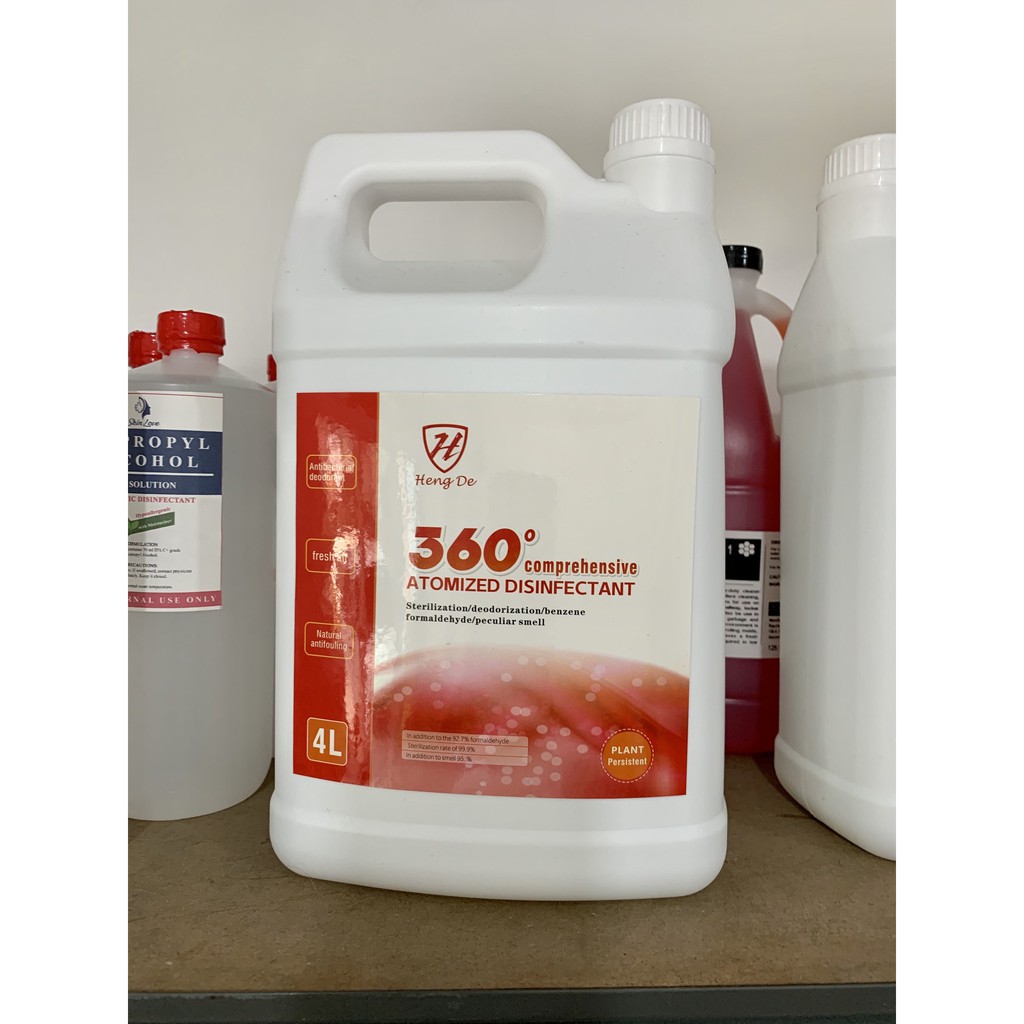 4L HENG DE 360 Atomized Disinfectant Fog Solution Shopee Philippines