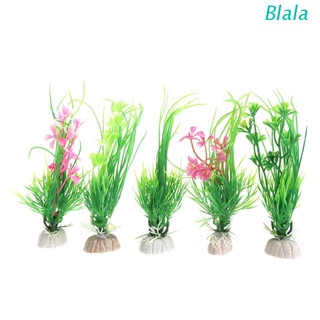 The spot✁▼✷Blala Design Artificial Plastic Aquarium Plants Grass Background FishTank Decoration