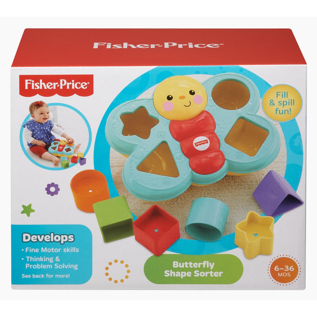 fisher price butterfly shape sorter