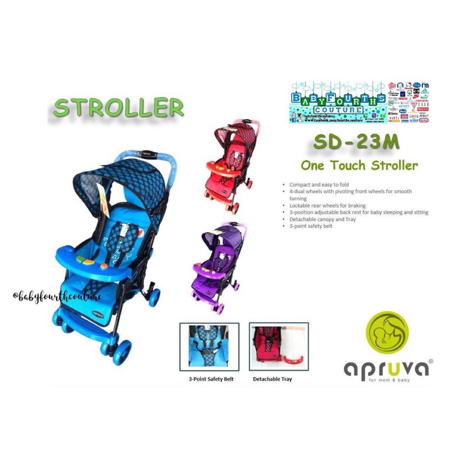 one touch stroller
