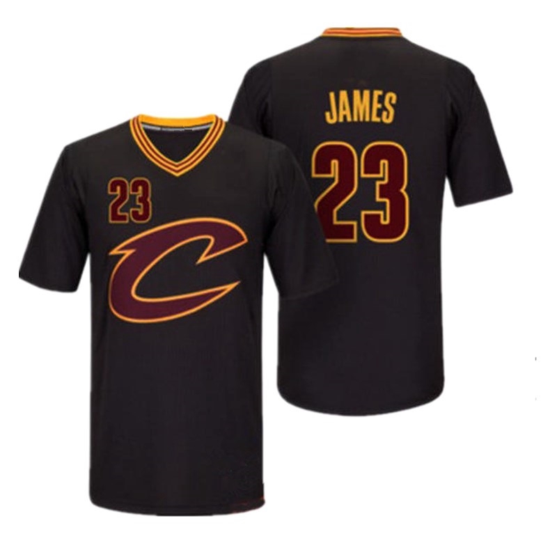 cleveland cavaliers sleeved jersey