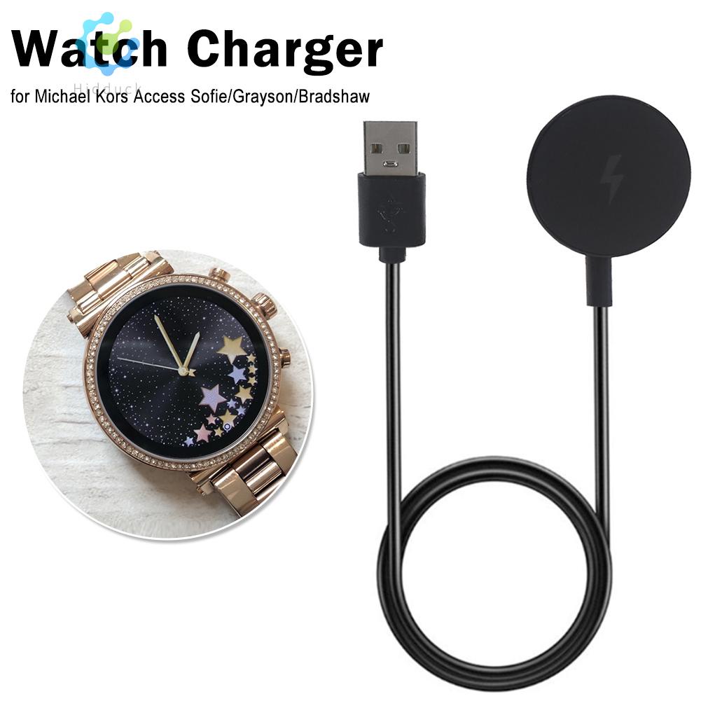 Hidduck-COD Watch Charger for Michael Kors Access Sofie/Grayson/Bradshaw  Charging Cable Dock Smartwatch Power Supply | Shopee Philippines