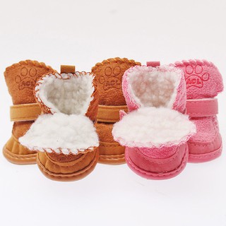 Puppyandkitty 4 Pcs set Cute Shoes for dogs