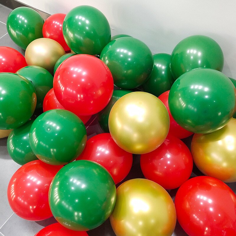 10pcs Christmas Decoration Birthday Balloons New Year's Eve Decorations