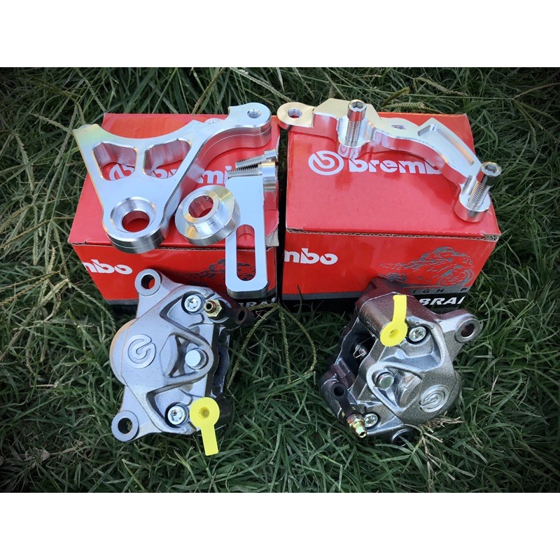 Brembo NGO Caliper set front and rear w/ brackets Sniper 150 Shopee