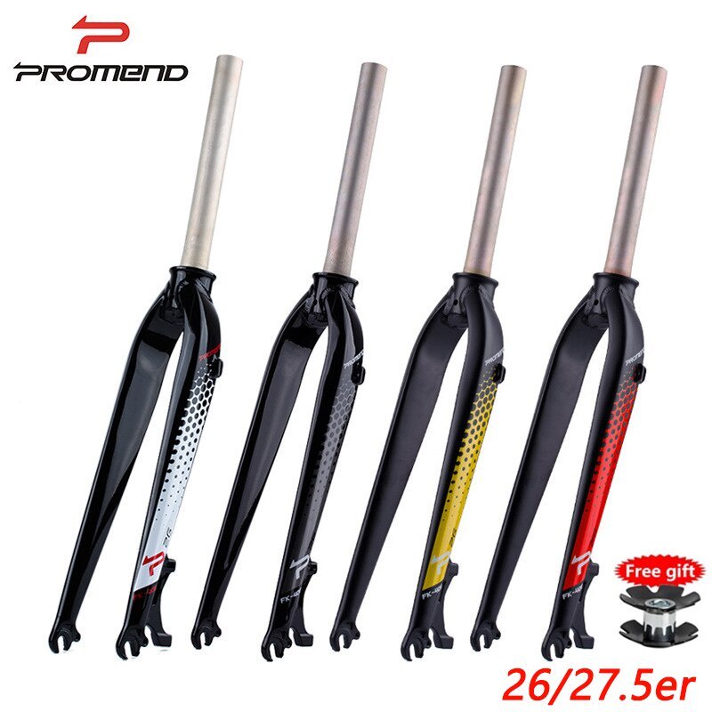 Promend mountain bike bicycle fork 26/27. 5 inch aluminum alloy bicycle