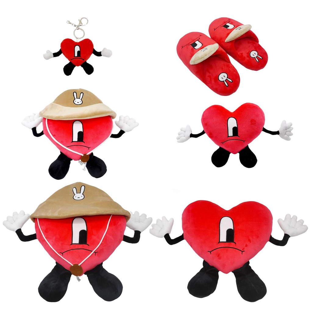 Bad Bunny Un Verano Sin Ti Bad Bunny Plush Toy Cartoon Cute Soft