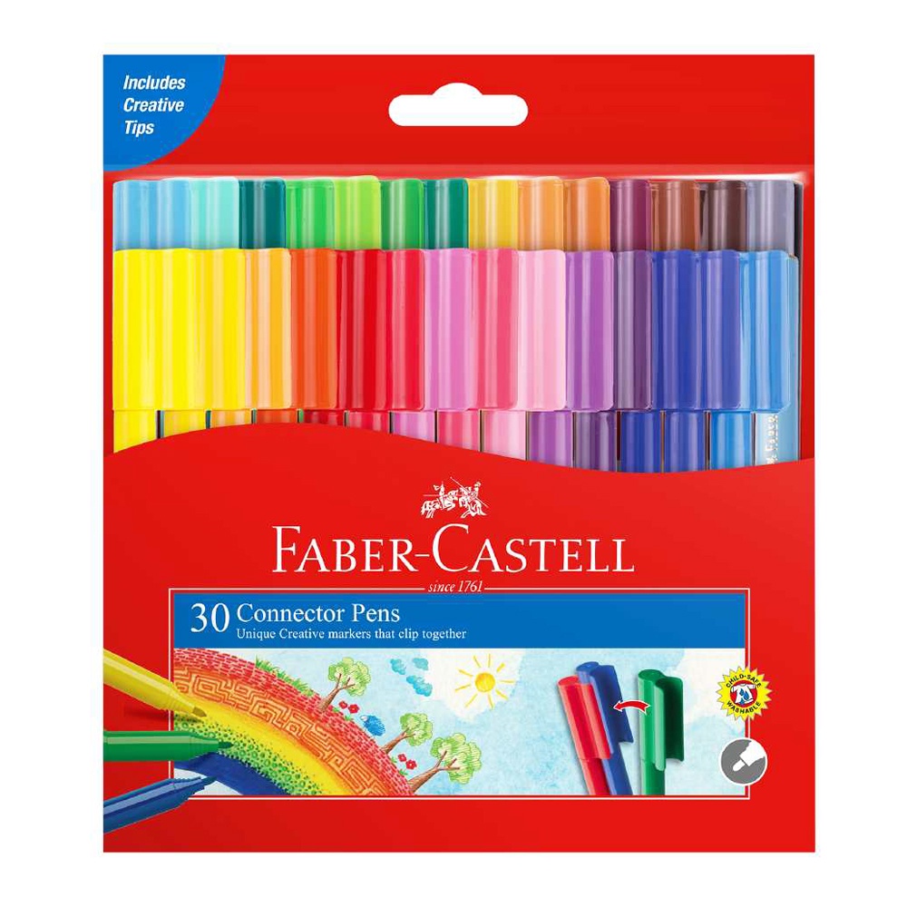 Faber-Castell Connector Pens 30s