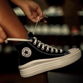 black thick converse