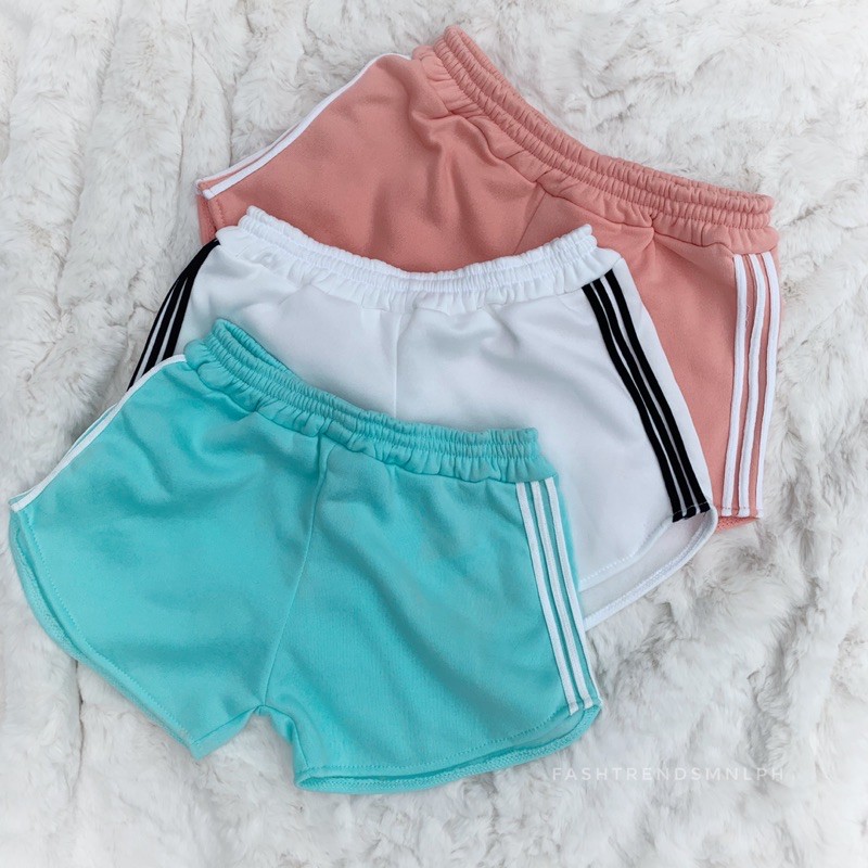 TWO LINE BOOTY SHORTS TIKTOK SHORTS Shopee Philippines