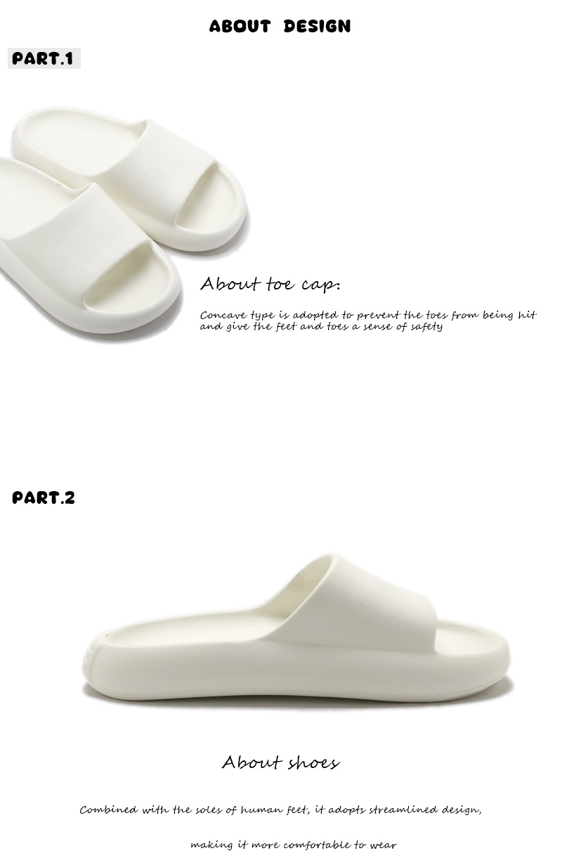 URBANPIPE Flat Slippers For Women Plain Light Soft NonSlip Unisex