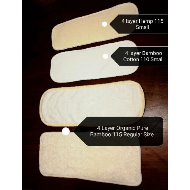 bamboo diaper inserts