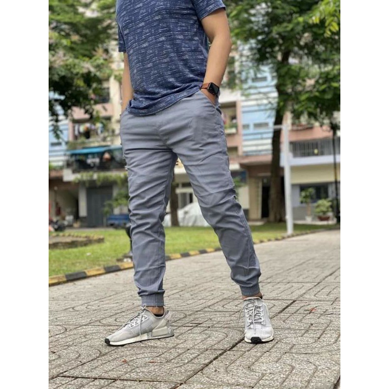 Men's And Women'S Khaki jogger Pants Have big size Shopee Philippines
