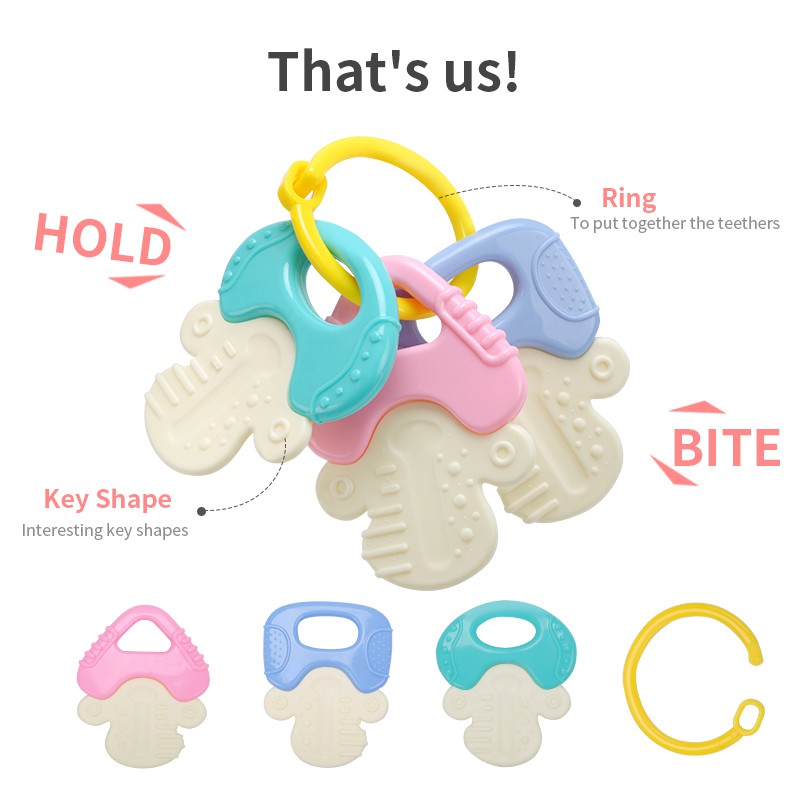 wrist teething toy