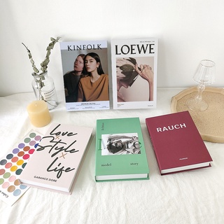 Nordic Decorative Simulation Books Fake Book Photography Prop Table Display Books Home Decor