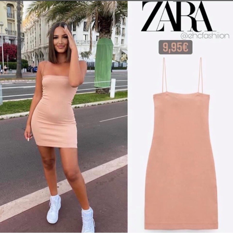 ZARA STRING BODY CON DRESS | Shopee 