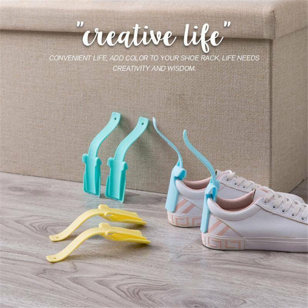 Lazy Unisex Wear Shoe Horn Helper Shoehorn Shoe Easy On And Off Shoe Sturdy Slip Aid Shoe Helper Shoespooner Shoes Lifter Tool Shopee Philippines