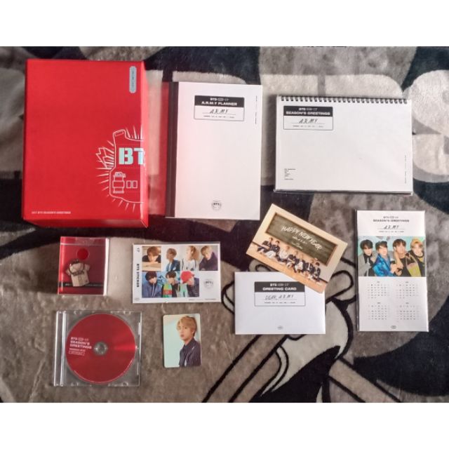 Bts Season S Greetings 17 Dvd Complete Inclusion Shopee Philippines