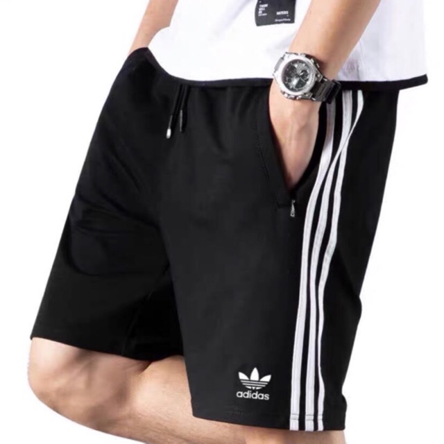 adidas shorts with zipper pockets