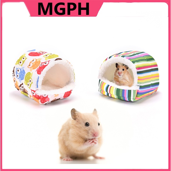 Ready Stock 0919] hamster hedgehog soft pad bed pet rat guinea pig house  nest small animal cage | Shopee Philippines