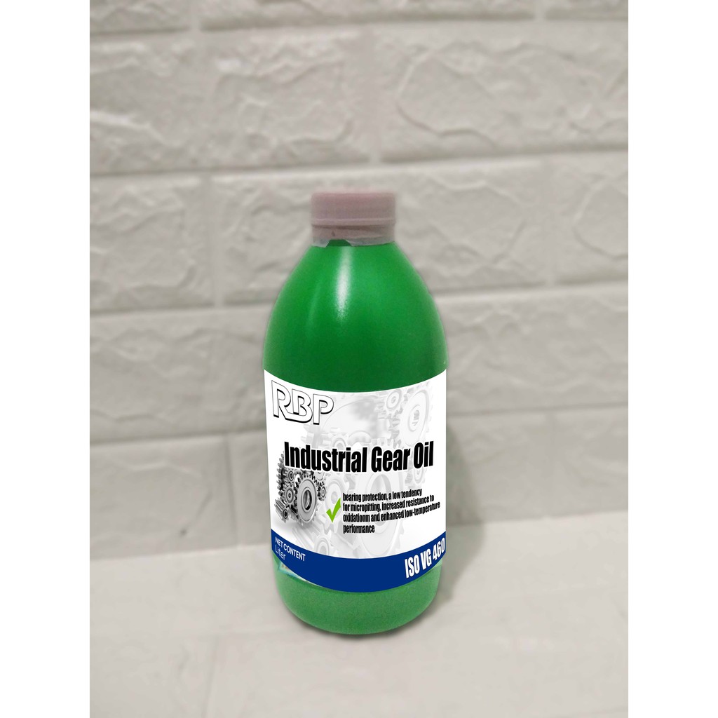 Industrial Gear Oil ISO VG 460 RBP (liter) Shopee Philippines