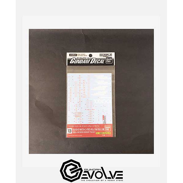 Gundam Decal Gd013 1 100 Mg Wing Gundam Ver Ka Shopee Philippines