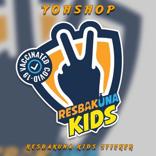 Resbakuna Kids Sticker | Waterproof Resbakuna Kids Sticker | Kids ...