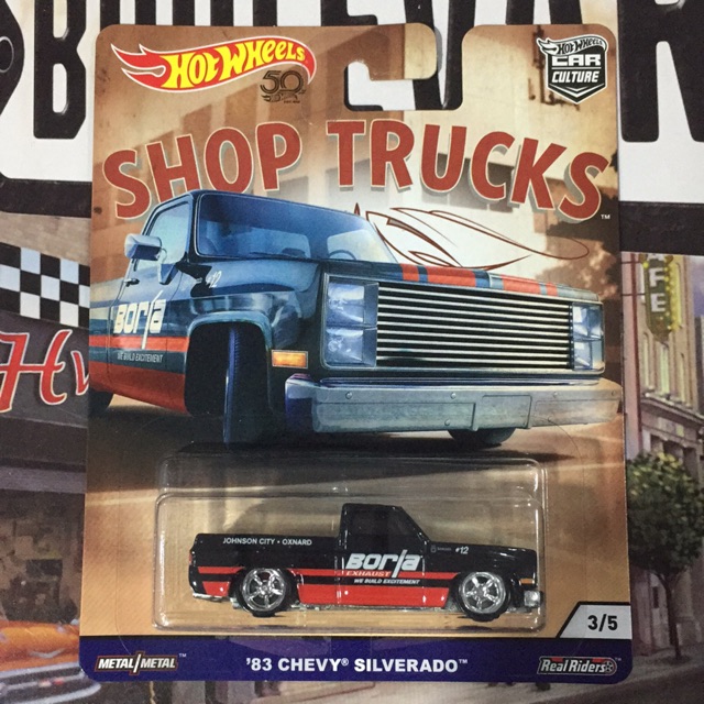 hot wheels shop trucks 2018