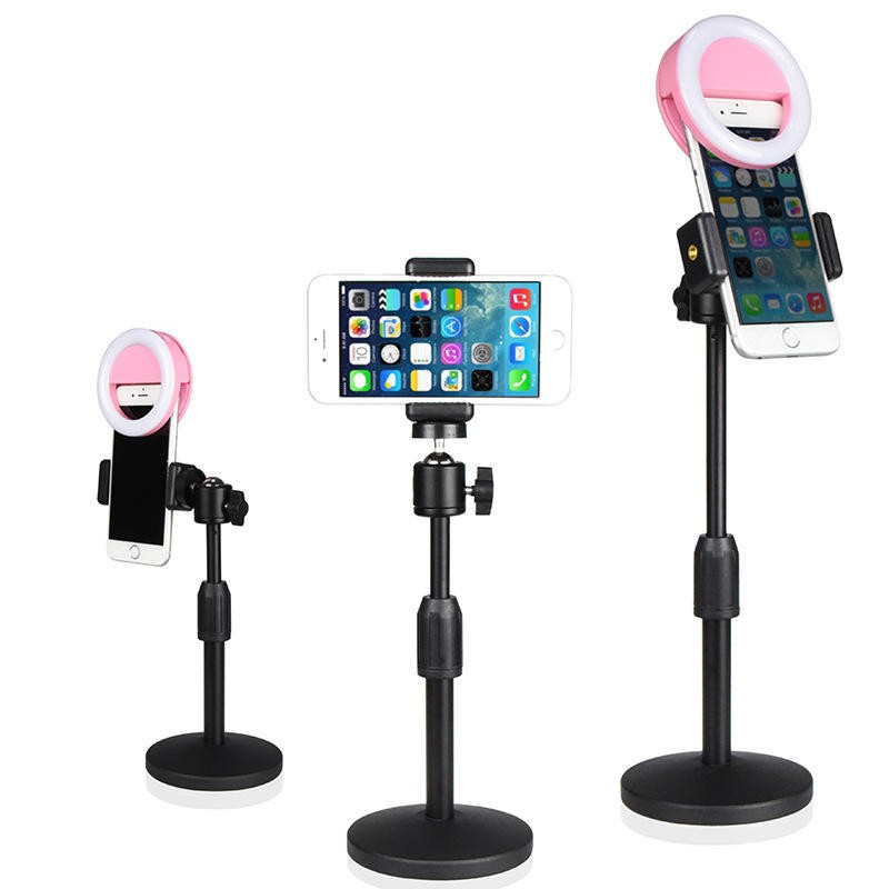 Broadcasting and Recording Universal Adjustable Phone Holder Stand For