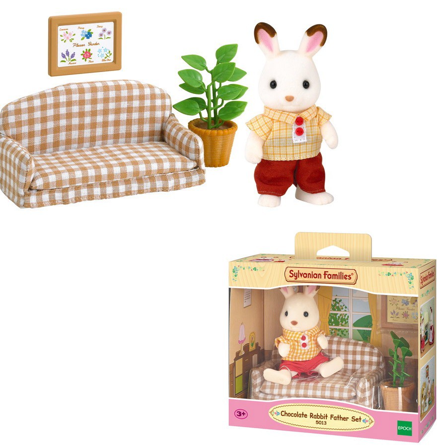 chocolate rabbit father set