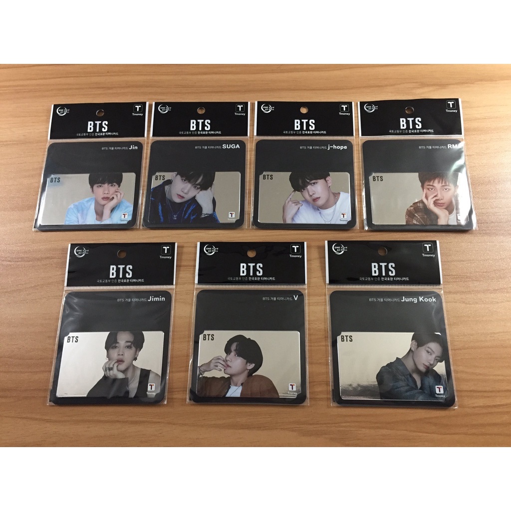 BTS TMONEY CARDS [DIRECT FROM SOUTH KOREA] Shopee Philippines
