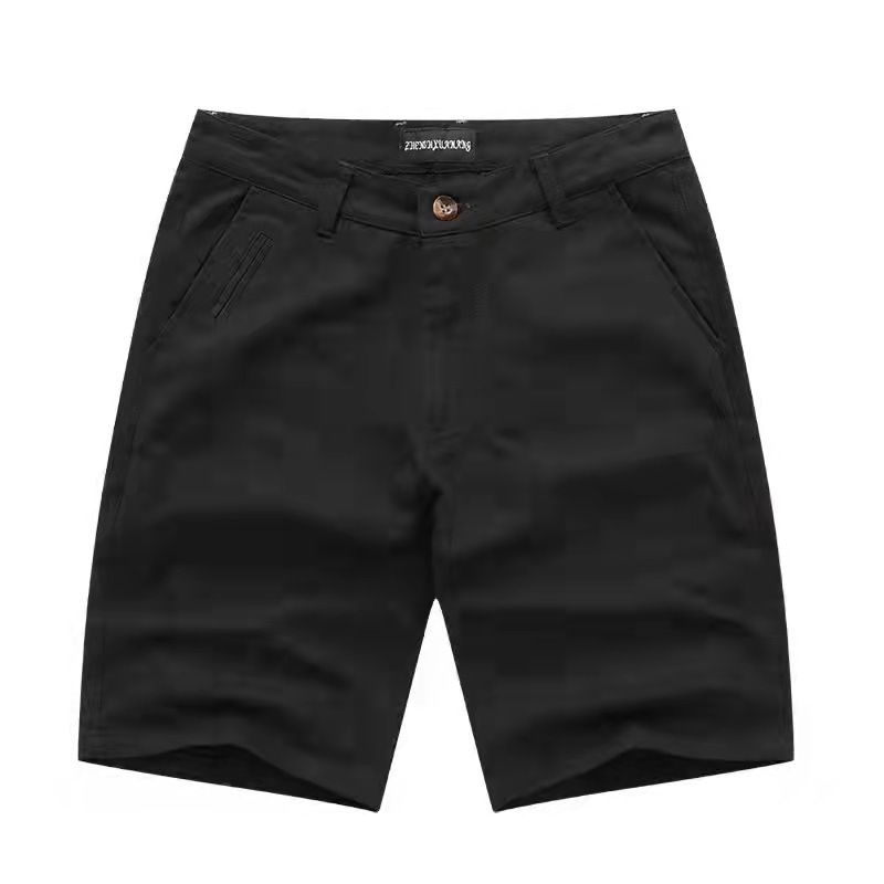 Men's Plain Cargo Shorts Free Belt Four Pocket Casual shorts Makapal ...