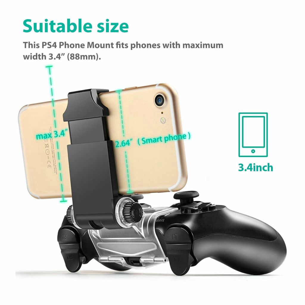 iphone holder for ps4 controller