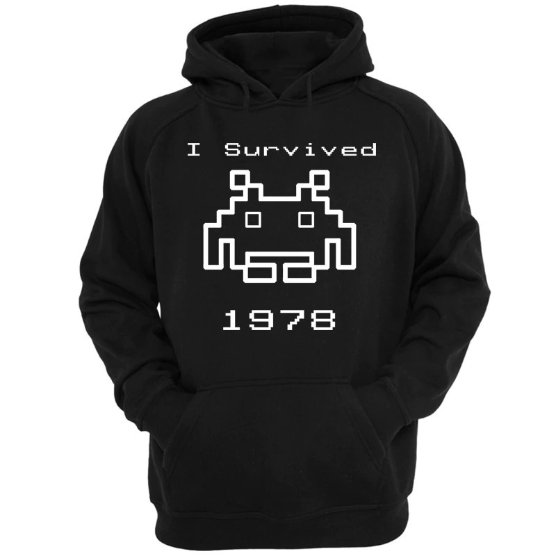 white atari hoodie