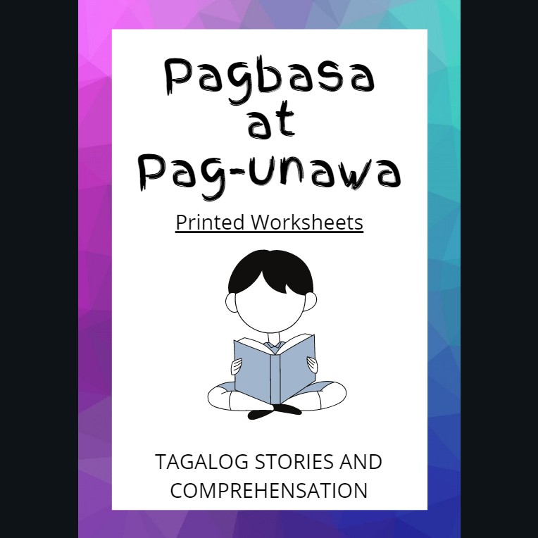 tagalog filipino reading and comprehension printed worksheet shopee philippines