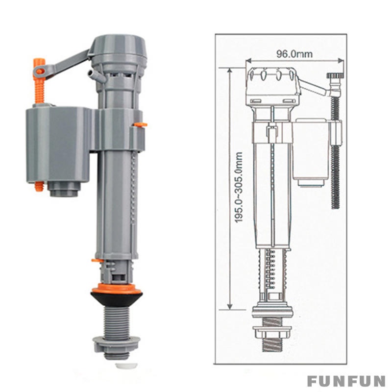 Toilet Filling Valves Toilet Cistern 19.530.5cm Bottom Entry Toilet