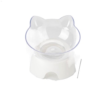 【Ready stock】Cat Dog Elevated Bowls 15 Tilted Raised Food Container With Stand Singlecod
