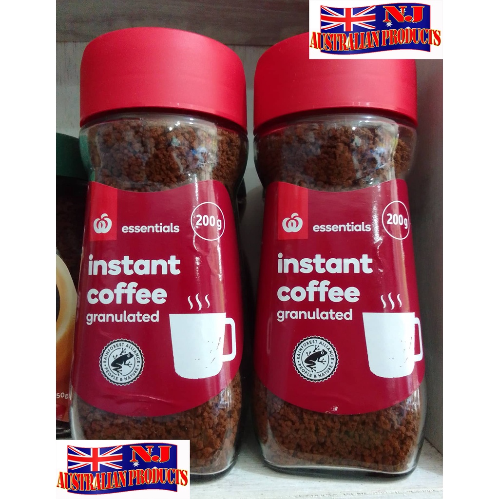 Woolworth Instant Coffee 200g Shopee Philippines